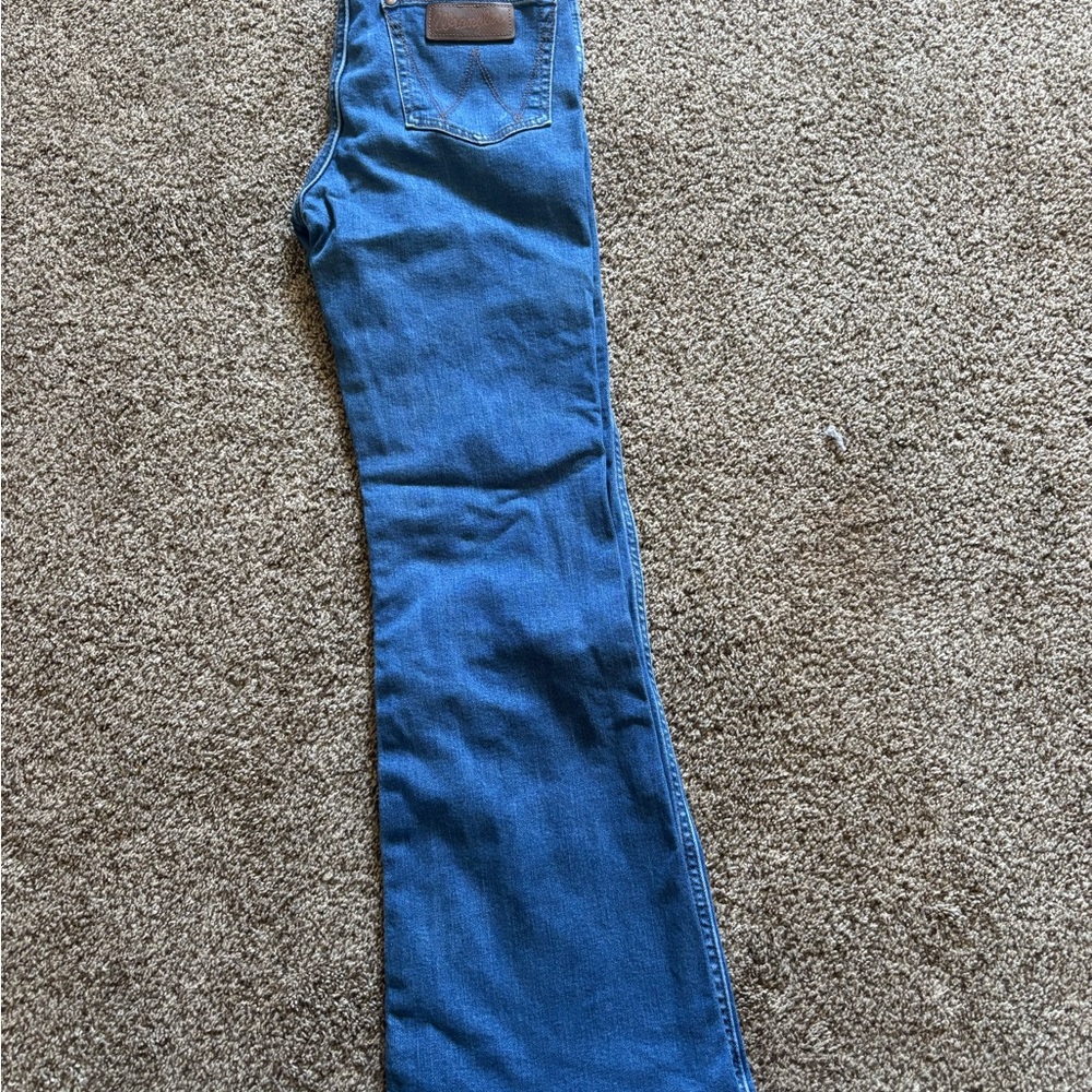 Wrangler Women's Blue Flare Jeans